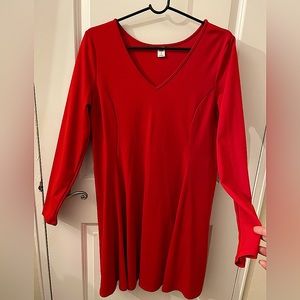 Perfect Valentine’s Day Oldnavy A line dress, size Large, brand new condition.